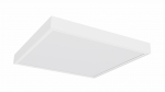 Surface frame for 60x60 LED panels - aluminum, white, foldable