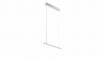 LUMINES DILEDA Linear LED Luminaire - white lacquered - 4000K - 120cm