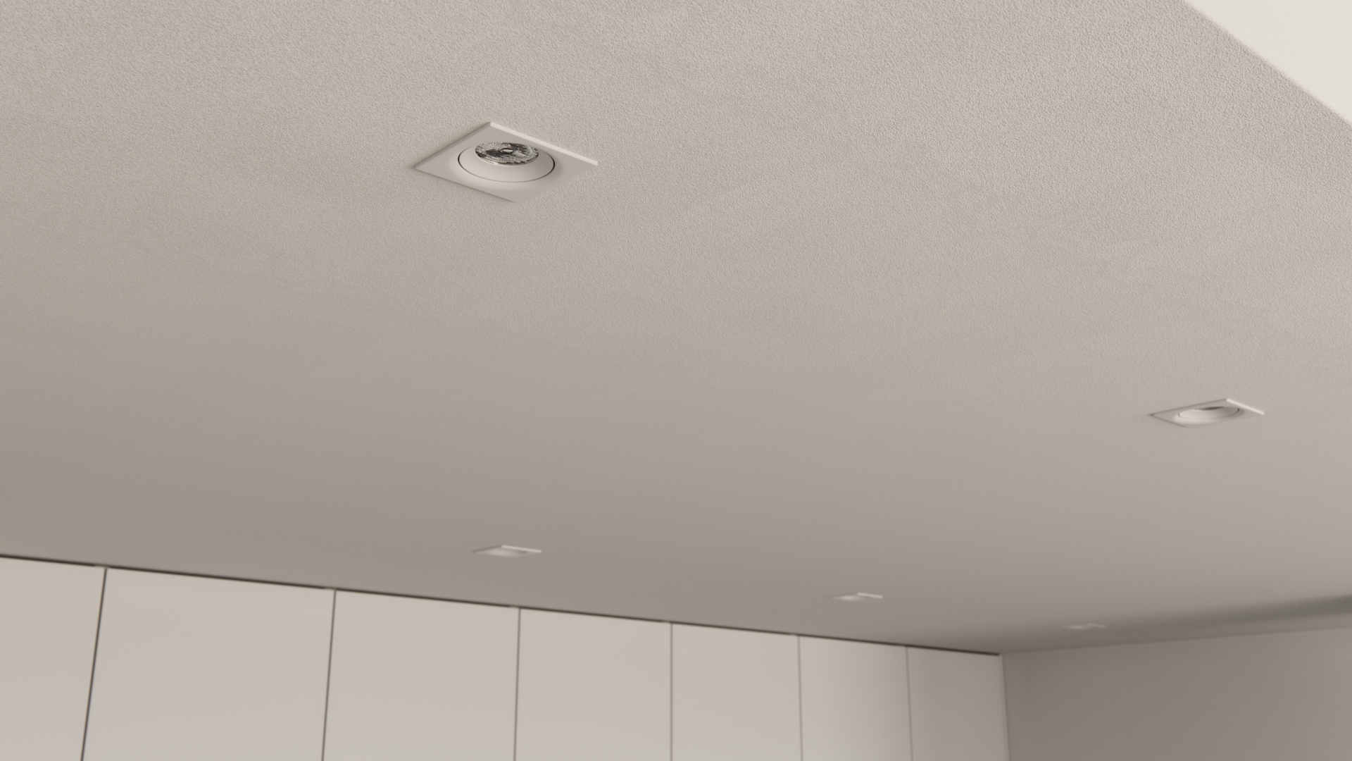 Matte White Ceiling Light Fixture