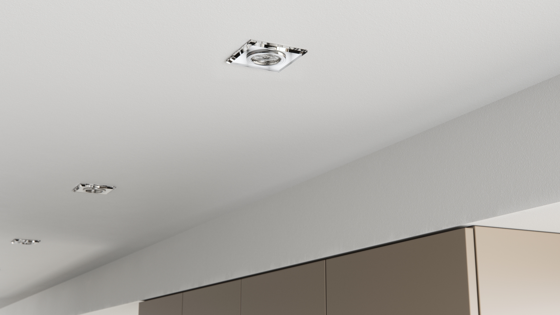 White Glass Ceiling Fixture